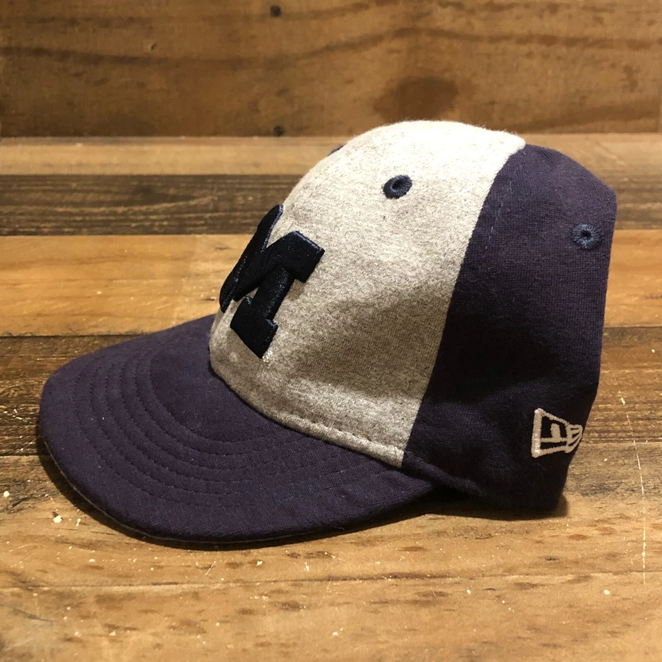 Michigan Wolverines Hat Cap INFANT CHILD Blue Gray New Era NCAA Football Foto 2 de 4