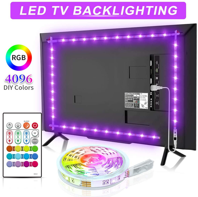 Luces Led Detras De La Tv