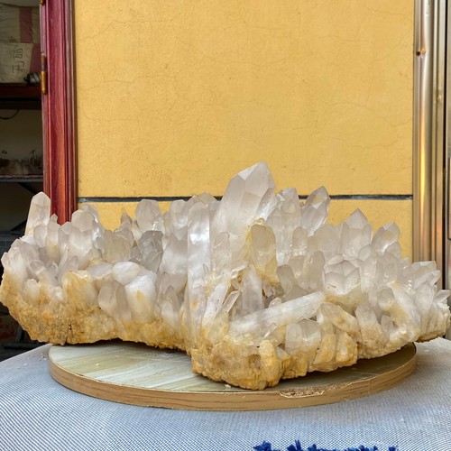 54.2LB Large Natural Clear White Quartz Crystal Cluster Energy Healing Specimen - Picture 16 of 23