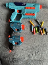 NERF Elite 2.0 Lock N Load Trio Dart Guns Set w/ Foam Darts 8-11 Years