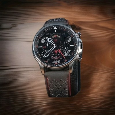 AVI-8 Hawker Typhoon Coningham Stainless Steel 42mm Japanese Quartz Wristwatch A