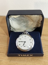 TIMEX VINTAGE MECHANICAL POCKET WATCH MADE IN G.BRITAIN