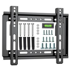 Fixed TV Monitor Wall Mount Low Profile Bracket Fits 1442 Inch VESA 200x200mm