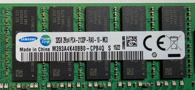 Samsung 32GB PC4-17000 (DDR4-2133) ECC Server Memory (M393A4K40BB0