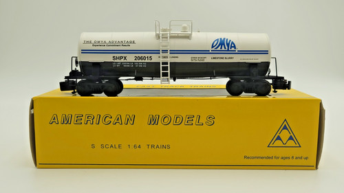 Coche cisterna de lodos de piedra caliza Omya American Models calibre S #206015 - Nuevo en caja | Zustand: New