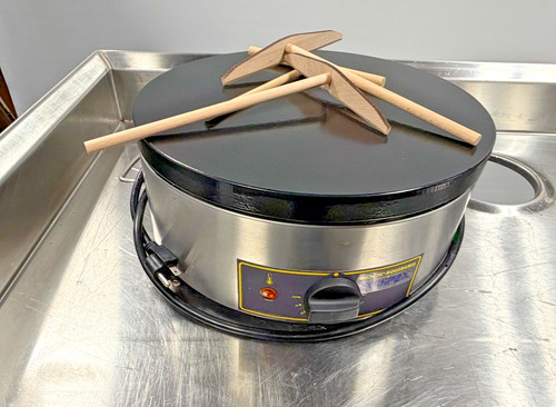 Equipex 350FE Sodir-Roller Single Grill Crepe Machine With 13-3/4” "A"