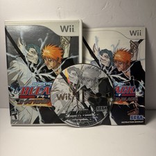 Bleach: Shattered Blade (Nintendo Wii, 2007) COMPLETE disc/case/manual