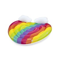 Bestway Aufblasbare Regenbogeninsel 175X163 Cm Strand Und Pool 43722