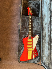 2001 Epiphone Firebird VII in Red, in original hard case