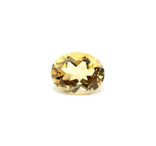 Natural Yellow Beryl Faceted Gemstone, Genuine Beryl Cut 2.50 Ct, 10X8 MM