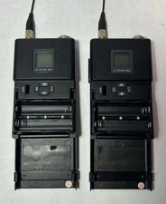 LOT OF 2 Shure UR1 Wireless Bodypack Transmitter - J5  578-638 MHz - TESTED