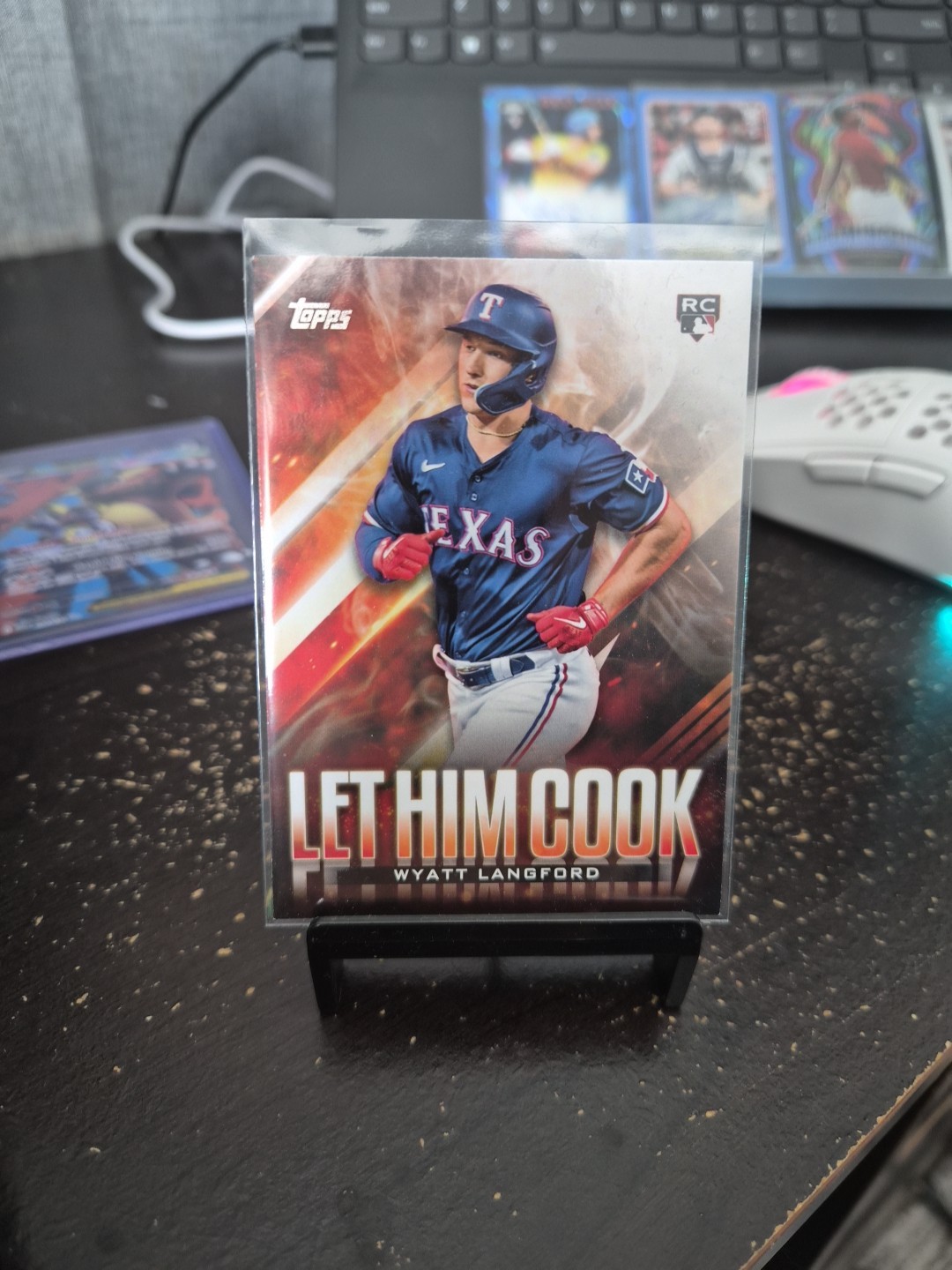 2024 Topps Update Series - Let Him Cook Wyatt Langford #LHC-23 (RC)