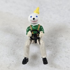 Vtg 2000 Jack in the Box Mascot Figure with Steering Wheel - Replacement No Car