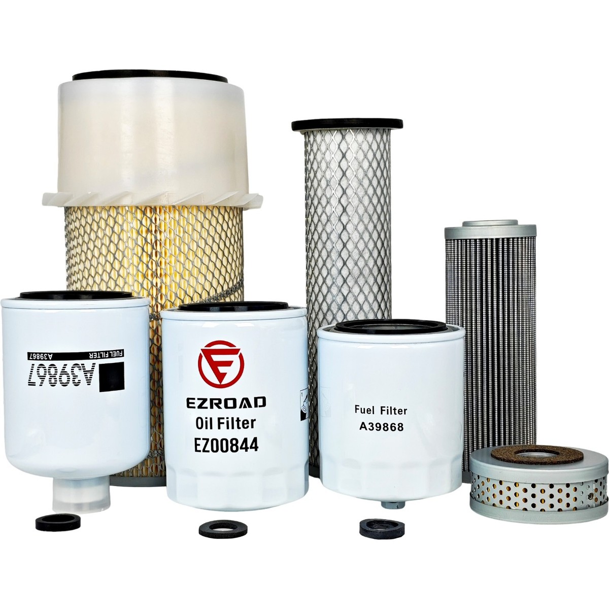 Filter Kit for Case 580C w/ G207D Eng A146696 D75831 A39868 A42242
