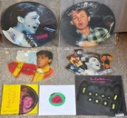 PAUL MCCARTNEY - 6 X UK PICTURE DISCS JOB LOT 7'' SHAPED & 12'' BEATLES