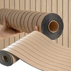 3D Tapete Holzoptik Wandpaneele Selbstklebend Ziegel Wandaufkleber 60/40x300cm