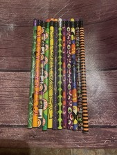 Set Of 12 Novelty Halloween Pencils