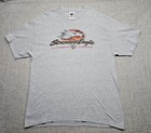 VINTAGE Harley Davidson Shirt Mens XL Gray Screamin' Eagle Made USA Dealer 00s