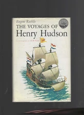The Voyages of Henry Hudson Landmark #54 Stated First Printing Hardback w Dust..