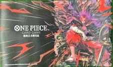 One Piece Card Game Official Playmat Shanks Chinese China Shanghai Brand New
