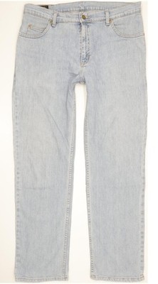 Lee Brooklyn  Herren Blau Straight Regular Stretch Jeans W36 L32 (104158)