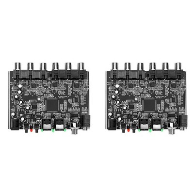 2X - 5.1 Kanal AC-3 PCM Digital Optisch DTS  HiFi Stereo Audio Heim4625