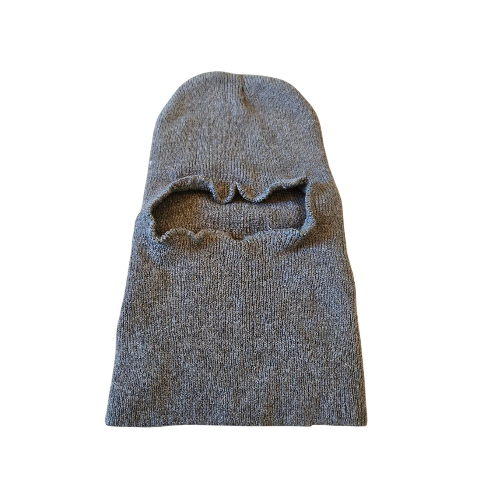 Plain gray balaclava, one size