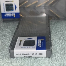 10x Iscar DGR 2200JS-15D IC1028 Carbide Cutoff Inserts New Factory Package