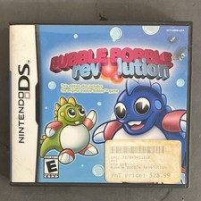 Nintendo DS Bubble Bobble Revolution Original Cartridge Case