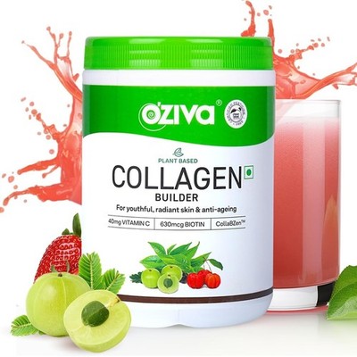OZIVA Plant Based Collagen Builder Powder 200g Healthy, Youthful & Strahlend ...