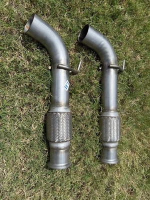 #ad 2003 2010 Dodge VIPER SRT 3quot; Exhaust Flex Mid Pipe w o Cats 1 Set of Lamp;R $219.00