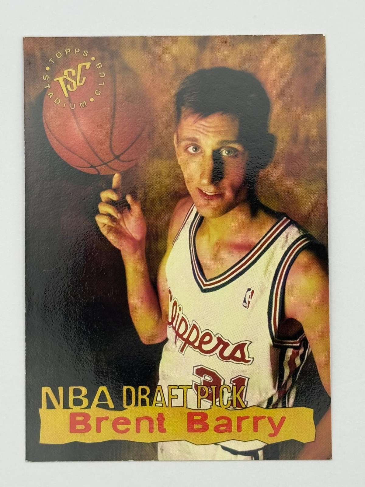 1995-96 Stadium Club #15 Brent Barry Draft Picks Members Only