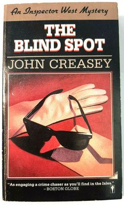 THE BLIND SPOT by John Creasey Paperback Book An Engaging Inspector West Mystery