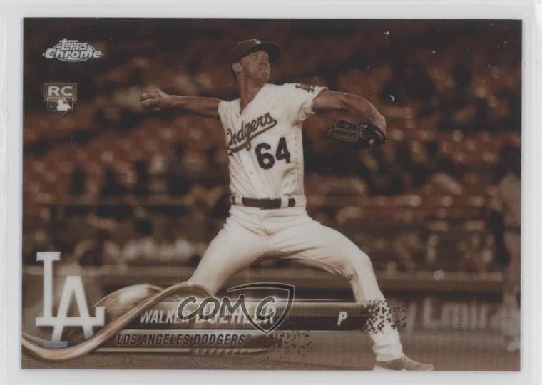 2018 Topps Chrome Sepia Refractor Walker Buehler #71 03bh