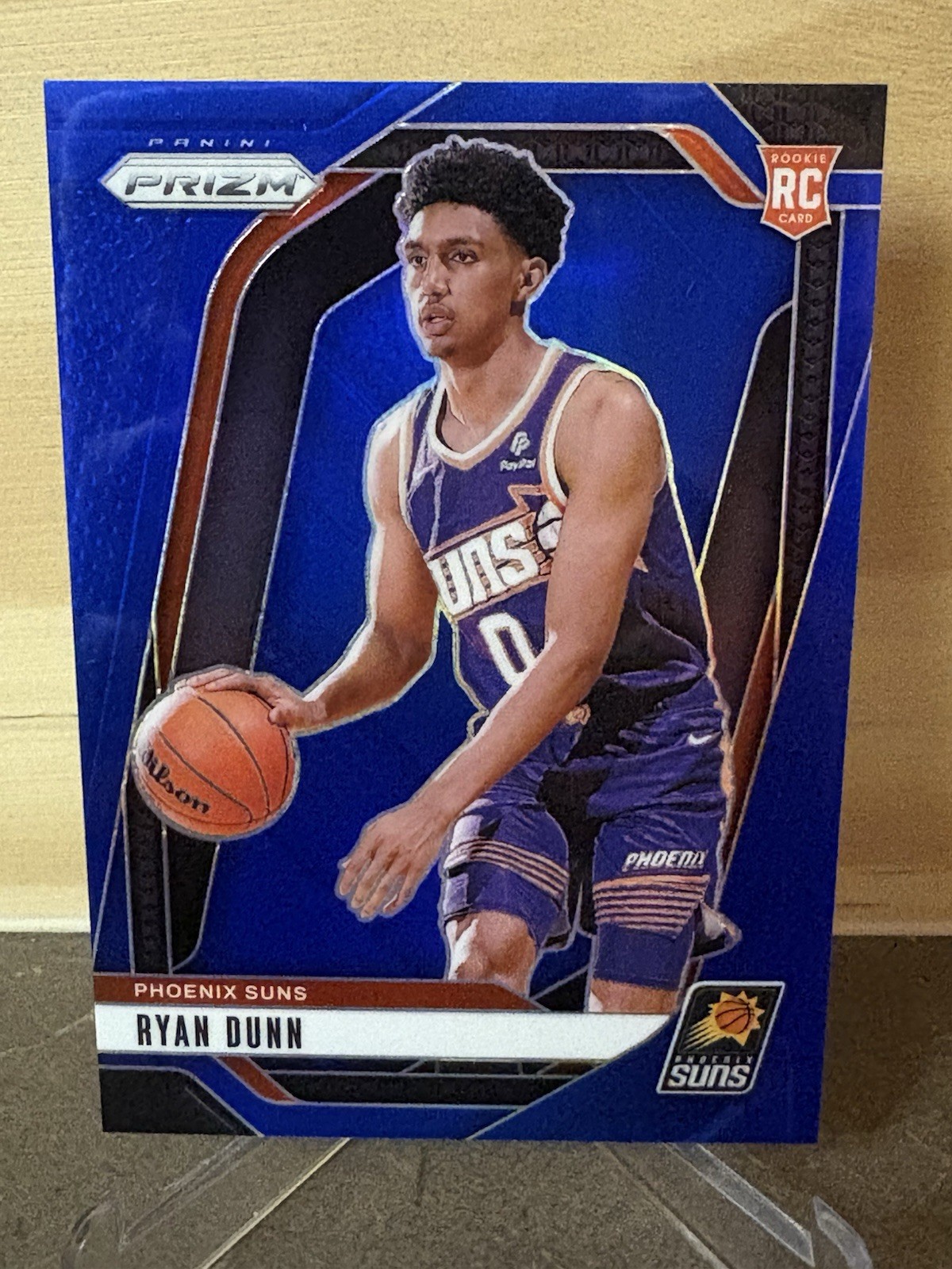 2024-25 Panini Prizm - Ryan Dunn #258 Blue Prizm /199 (RC)