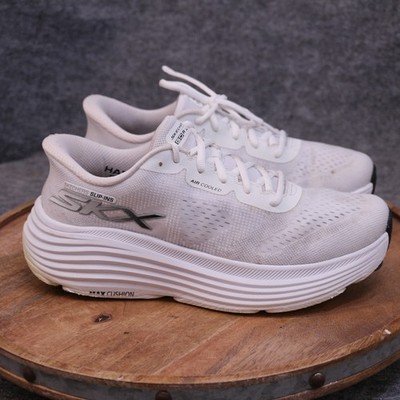 Skechers Max Cushioning Slip-Ins SKX Women's Size 9.5 US White
