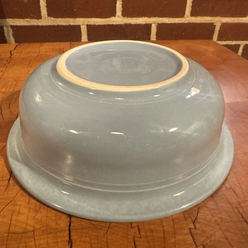 1997 Homer Laughlin Fiestaware Vegetable Bowl Periwinkle Blue 8 3/8"