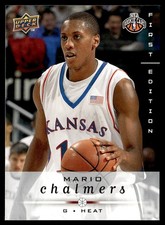 2008-09 Upper Deck Mario Chalmers Rookie Miami Heat #245