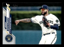 2020 Topps  #682 Ronny Rodriguez  Milwaukee Brewers  Baseball Card