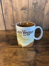Starbucks Las Vegas Mug Brown Interior