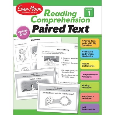 Reading Comprehension, Paired Text, Grade 1 (Paperback)