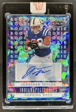 2020 Panini Honors Jonathan Taylor 2004 Rookies Signatures Blue RC Auto #/15