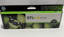 HP 971XL High Yield Yellow Original Ink Cartridge Exp 2019 sealed-FREE SHIP