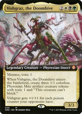 Vishgraz, the Doomhive (Extended Art)M Commander: Phyrexia: All Will Be One 40