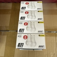 8 Pack Feit 60 Watt Dimmable A19 GU24 LED Light Bulbs 800 Lumen 4100K Cool White
