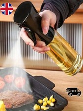 Olive Oil Spray Bottle 200ml Cooking Mister Sprayer BBQ Air Fryer Kitchen Tool..