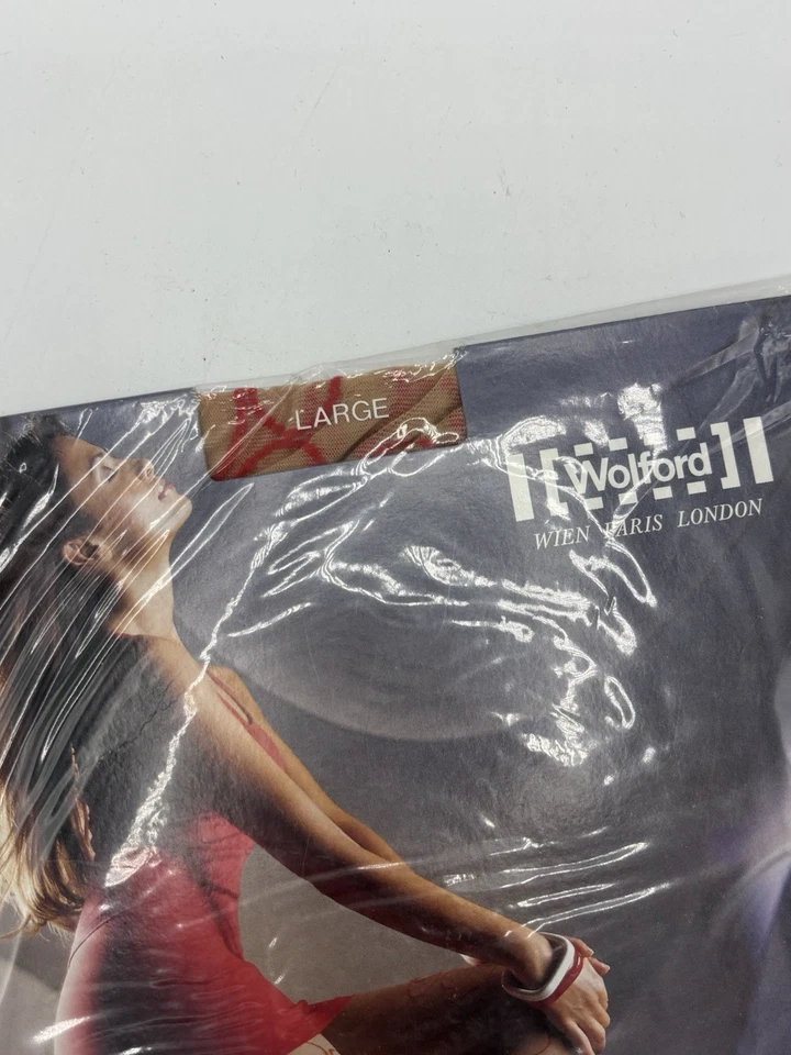 Medias rojas grandes vintage Bubble de Wolford L Foto 4 de 4