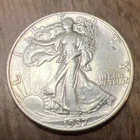 1937 Walking Liberty Half Dollar Silver Actual coin Silver @ $103.91 Per Oz