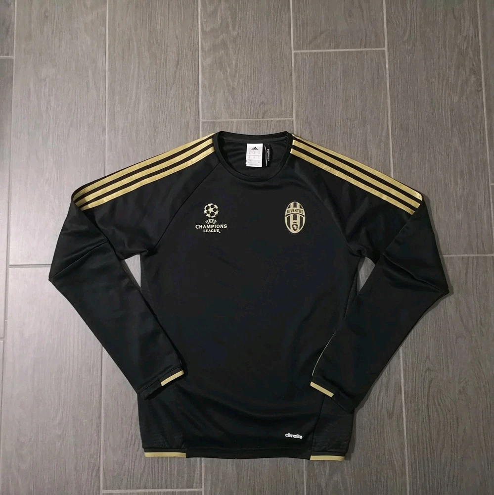 Juventus Turin 2015/16 CL Sweat Top Größe: XS Trikot Adidas Fußball Streatwear