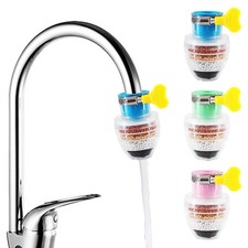 3 Pack New Upgraded six-Layer Faucet Filter, Water Filter for Sink, Kitchen